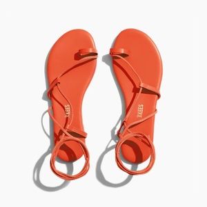 Tkees Red Gladiator Sandals - 7